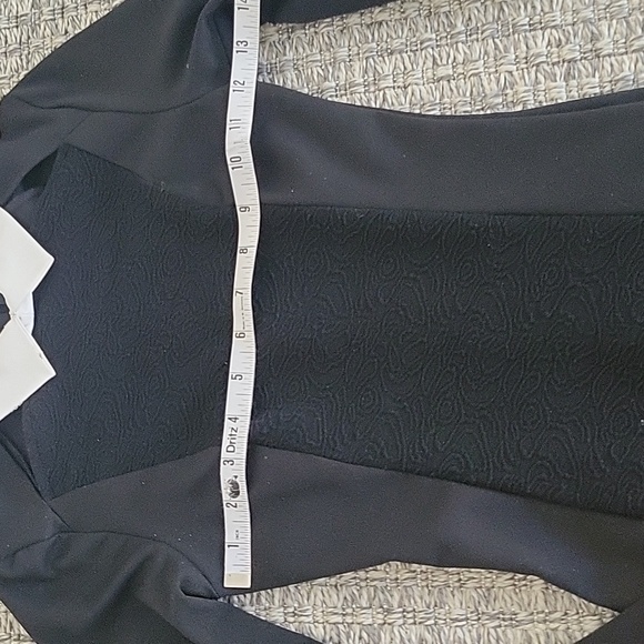 ASOS Petite Black Dress with White Collar 00 - Picture 6 of 9